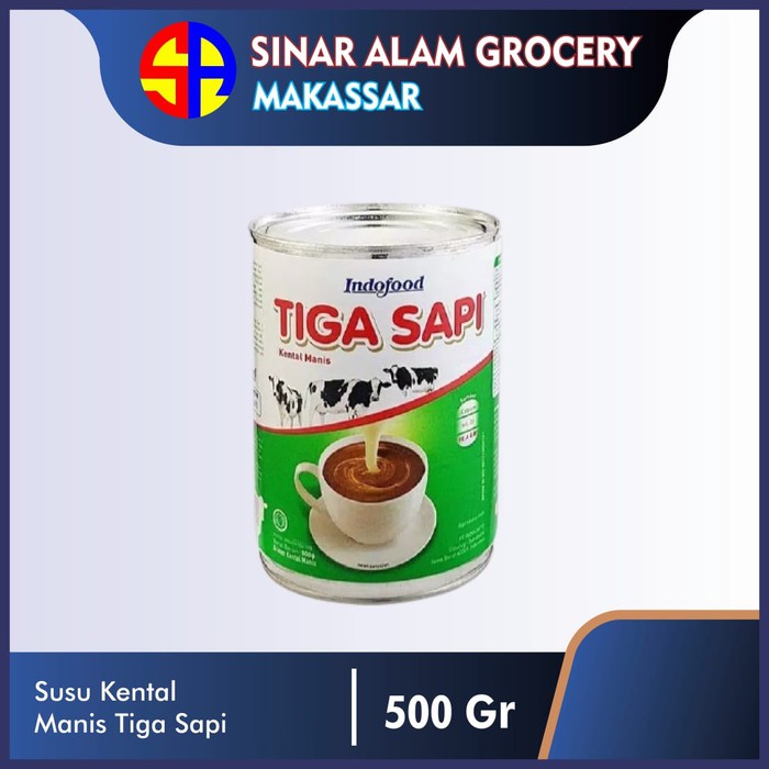 

Susu kental manis tiga sapi 500gr