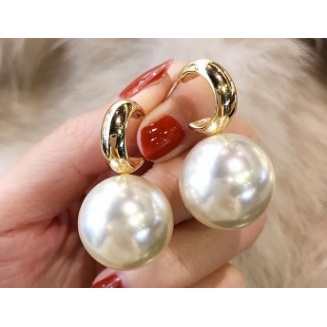 Anting s925 sterling silver hypoallergenic Gaya Korea Untuk Wanita-EH240