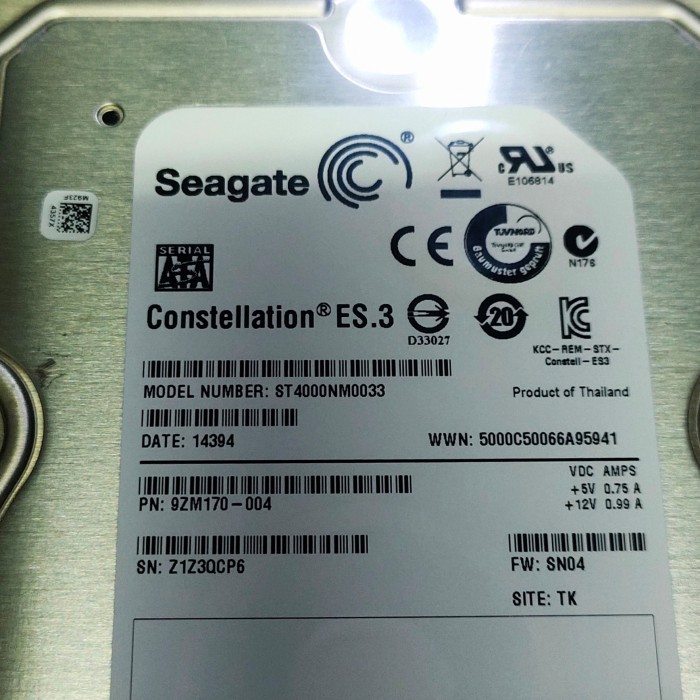 HDD Seagate Constellation ES.3 4TB ST4000NM0033 SATA
