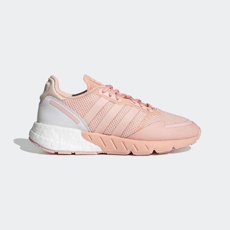 Adidas Women ZX 1K Boost Shoes Glow Pink Original