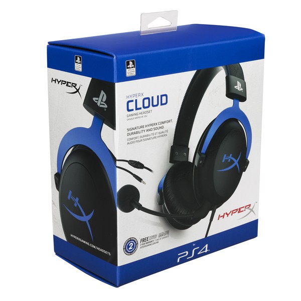 playstation 4 hyperx cloud wired gaming headset