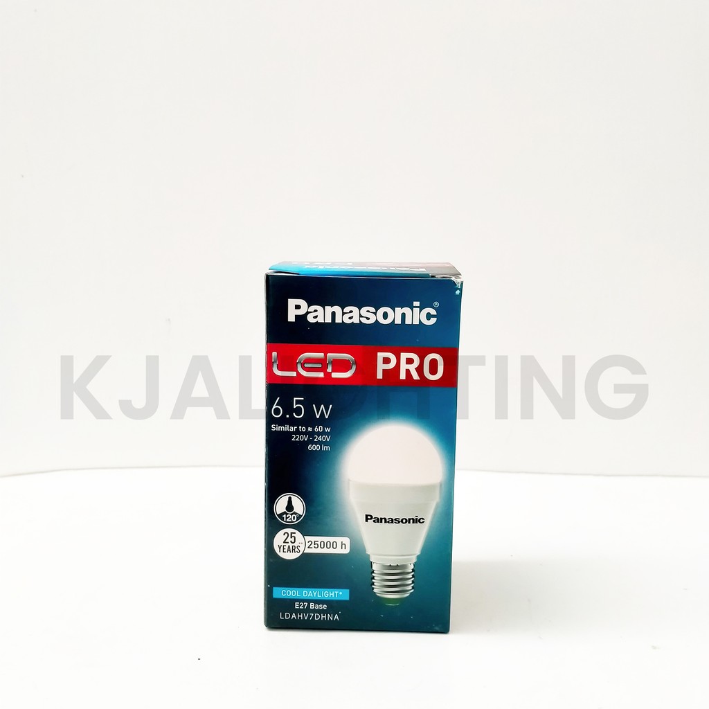 LAMPU BOHLAM PANASONIC LEDBULB PRO 6,5W WATT