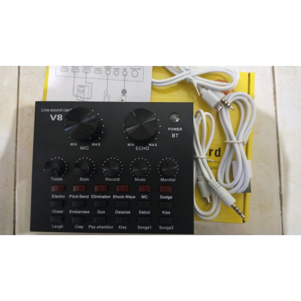 Mixer Audio Soundcard