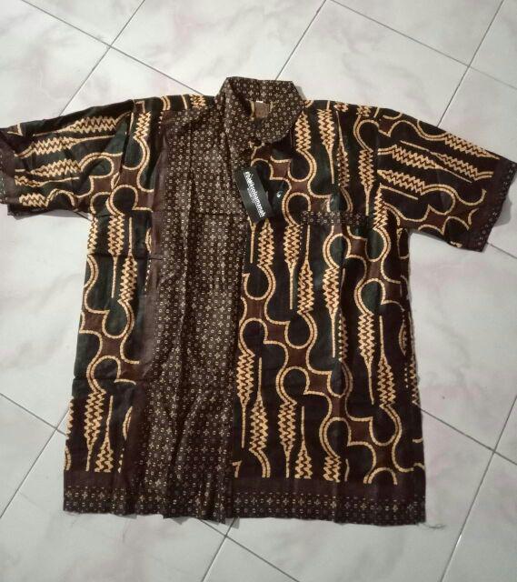 Batik Solo Kemeja Hem Antaseno Delilo Batik Amanah Surakarta 55.000