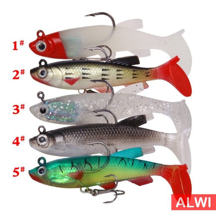 Umpan Softlure Ikan Belanak Dengan Kail Treble