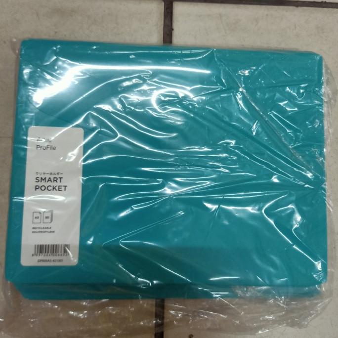 

Office & Stationery | Document Organizer | Smart Pocket Daiichi A5 Sepak (12Pcs) Model Rekat / Map Plastik A5 | Best Seller