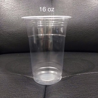 Gelas plastik pp cup 10 12 14 16 oz hasil ssi isi 50 pcs 