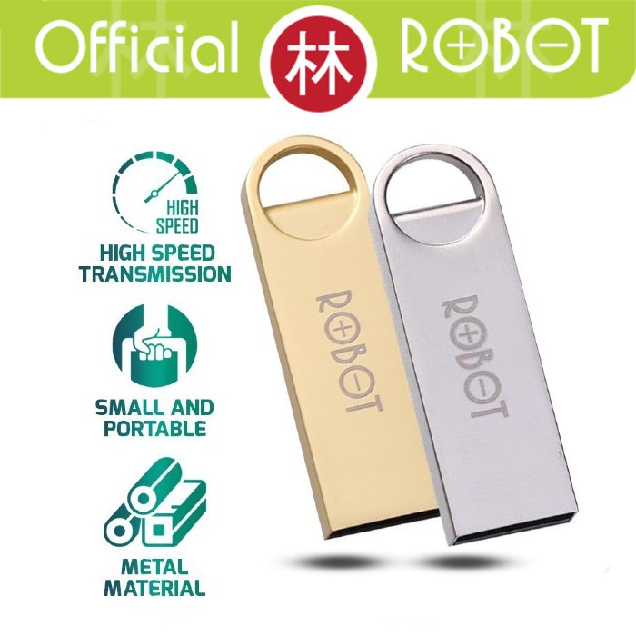 Robot RF316 16GB Flashdisk Metal High Speed &amp; Lightweight USB