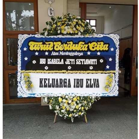 bunga papan wedding murah bandung/karangan bunga bandung/papan bunga/bunga papan happy wedding