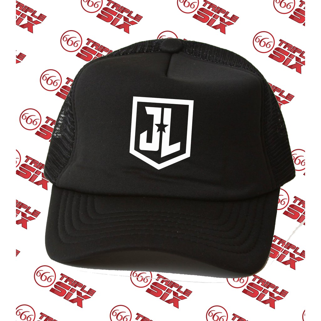 Topi Trucker DC Comic Justice League Logo