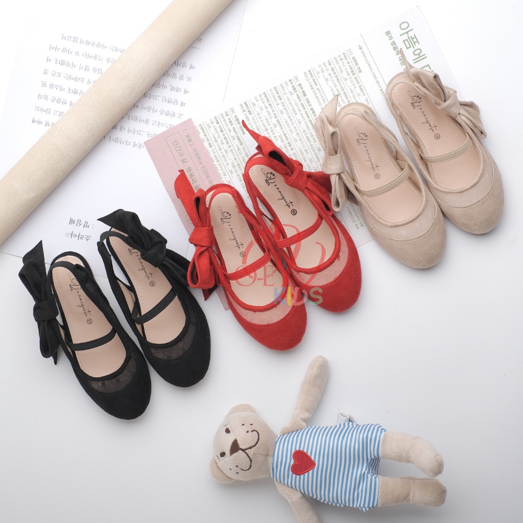 CLOEVKIDS - Mini Camille Size 22-35 Flatshoes Sepatu Pesta Anak Perempuan - Cloevkids x Amegonta