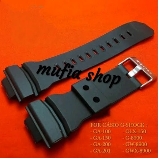 tali jam G-Shock GA-100 GA-150 GA-200 GA-201 Glx-150 G-8900