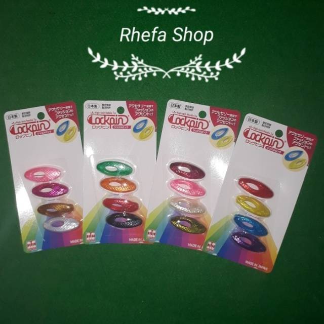 Grosis Peniti Jilbab | Peniti Original Jepang | Jewel lock Opal