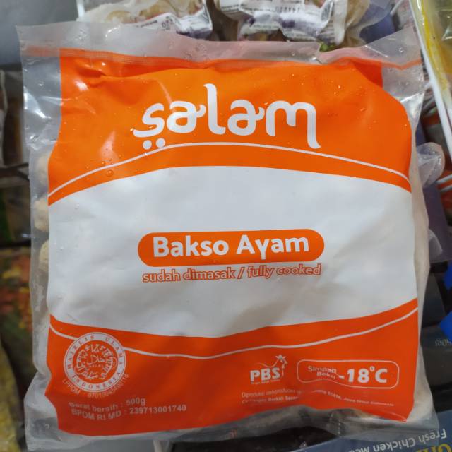 

Bakso ayam salam