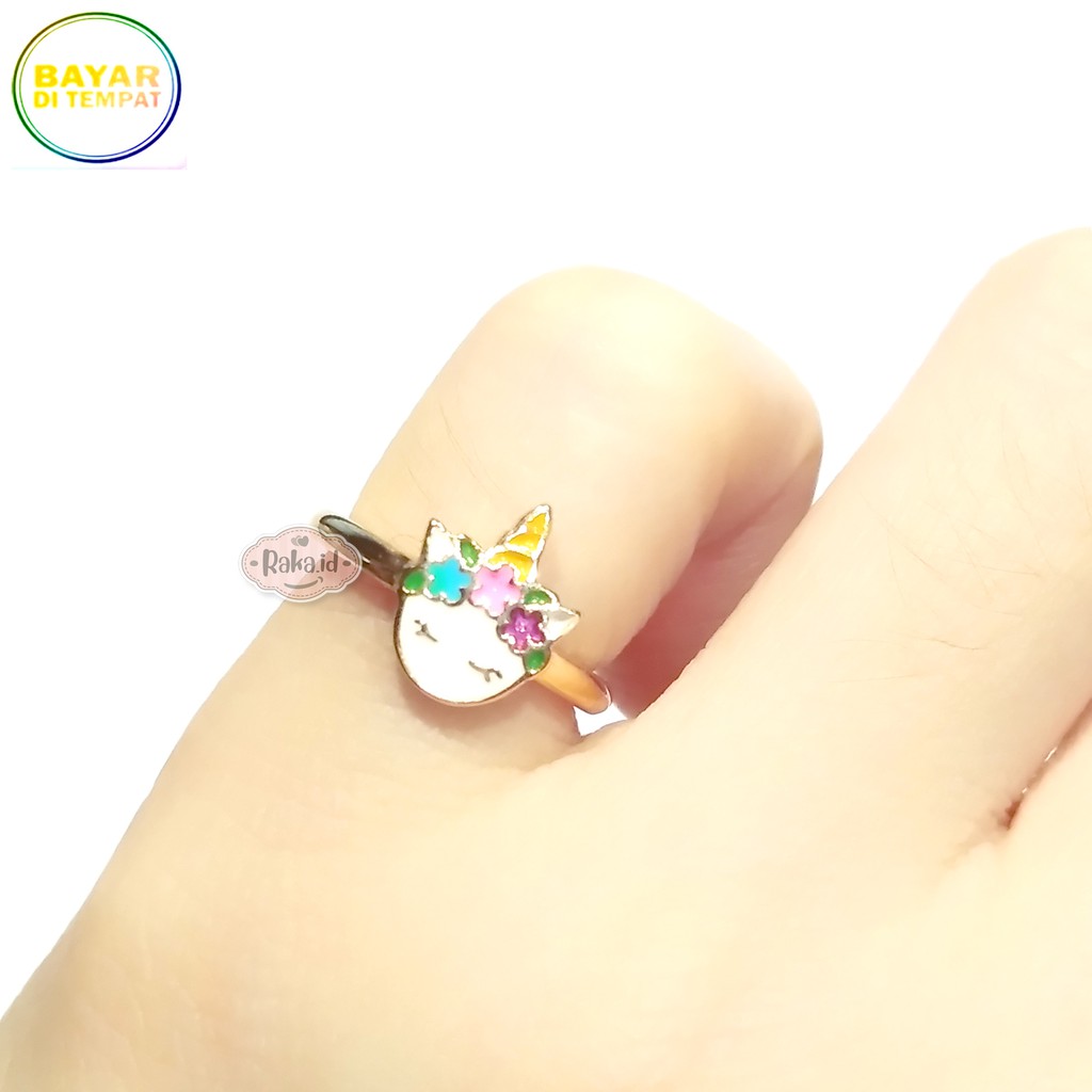 Raka Acc - Cincin Anak Xuping Gold Perhiasan Cantik Anak Lapis Emas 18k 429