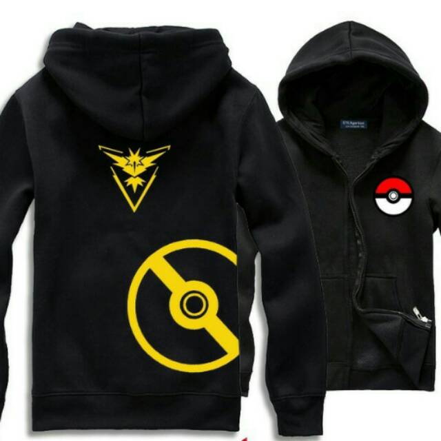 Hoodie Zipper Pokemon GO