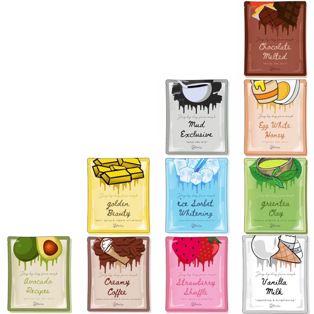 MASKER LEA GLORIA / MASKER WAJAH LEA GLORIA