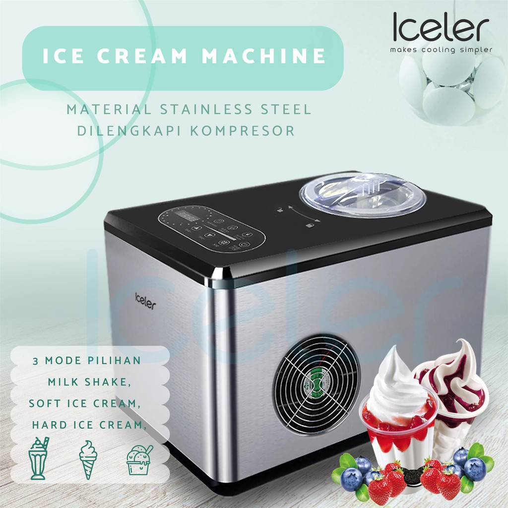 Jual Ice cream machine Iceler / Mesin pembuat Es krim dan Gelato