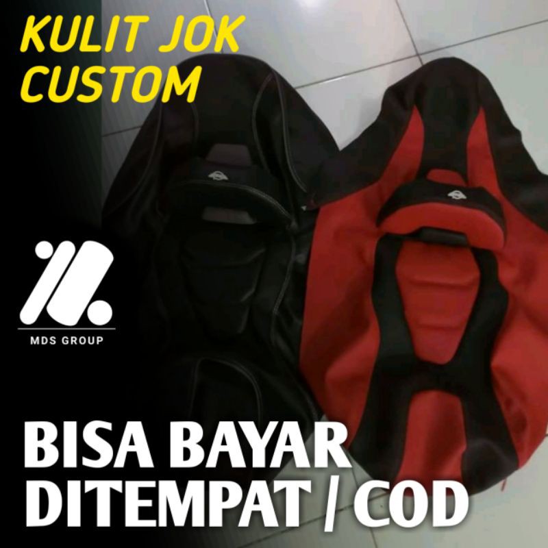 kulit jok custom modifikasi yamaha freego aksesoris