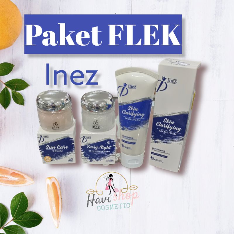 INEZ hemat paket flek/siang,malam,sabun