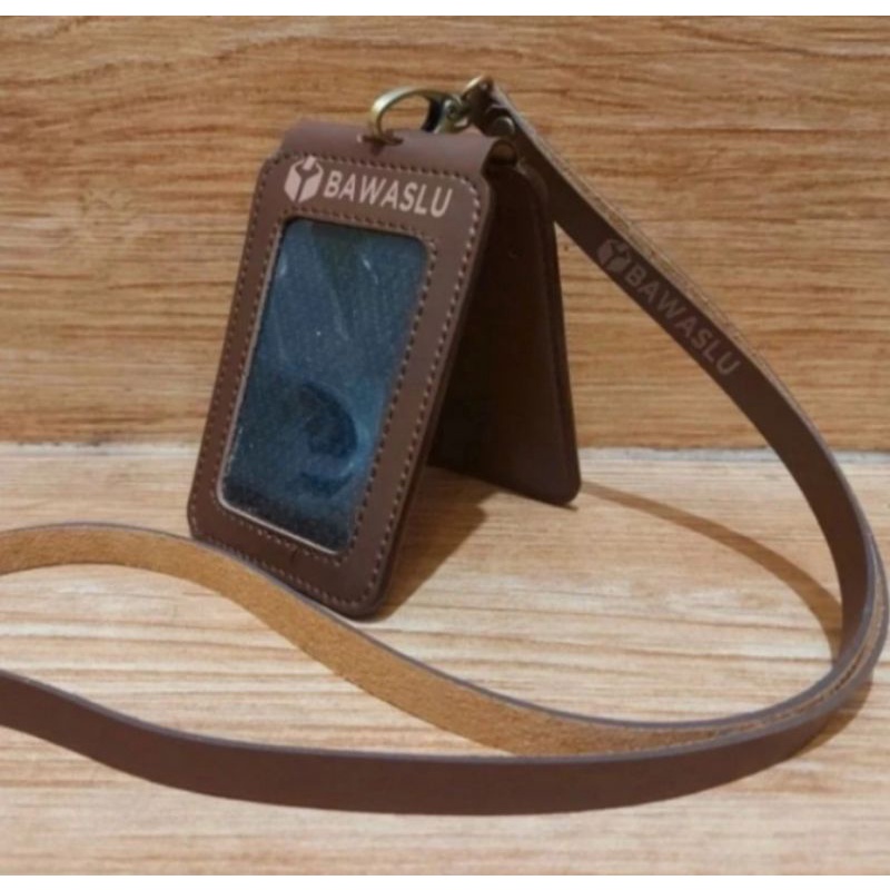 

Kalung ID Card Name Tag BAWASLU Model Lipat