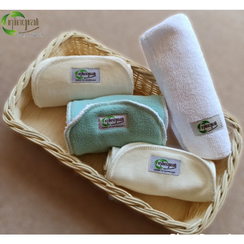 Insert clodi ningrat lembaran/stydry/bamboo/hemp