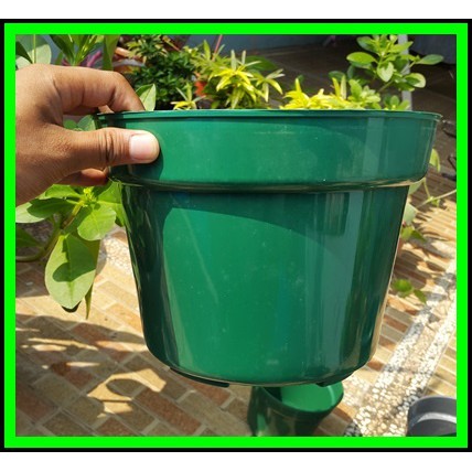 Pot Bunga  25cm Pot Tanaman Plastik  ukuran diameter 25 cm 