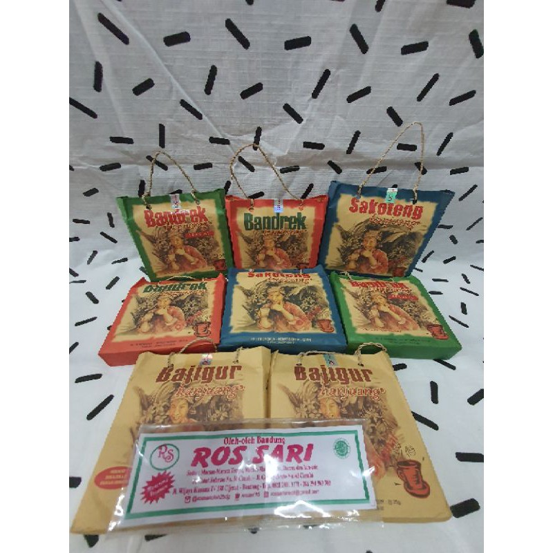 Bandrek, Bajigur, Sekoteng Cihanjuang Khas Cimahi 30Gr Isi 5 Oleh Oleh Bandung