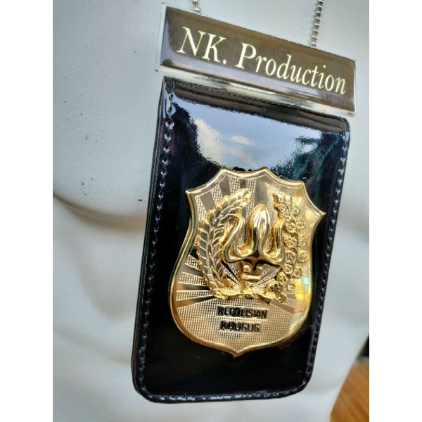 kalung lencana KTA penyidik kepolisian khusus/Polhut