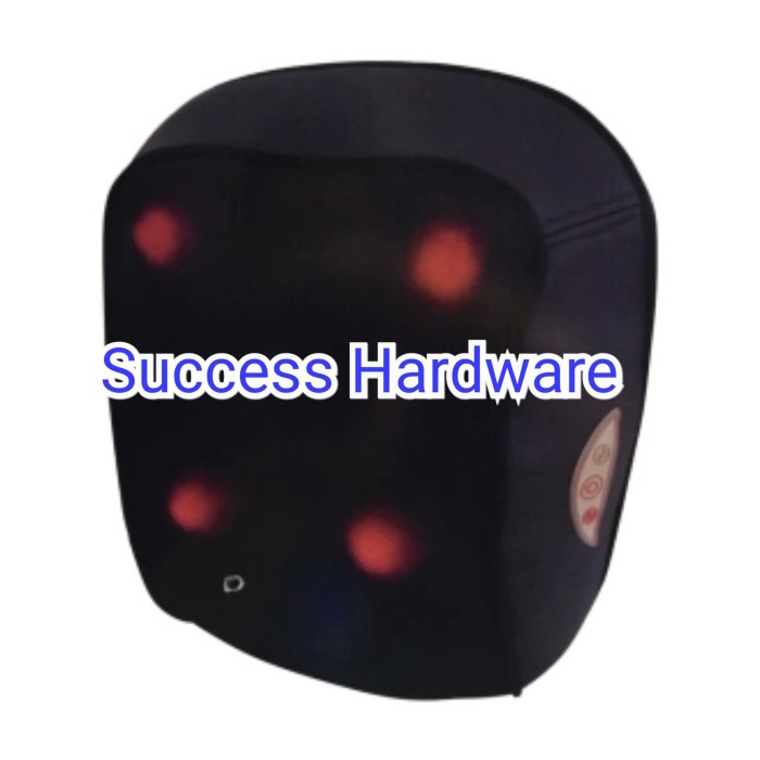 BANTAL PIJAT PUNGGUNG MOBIL - HITAM