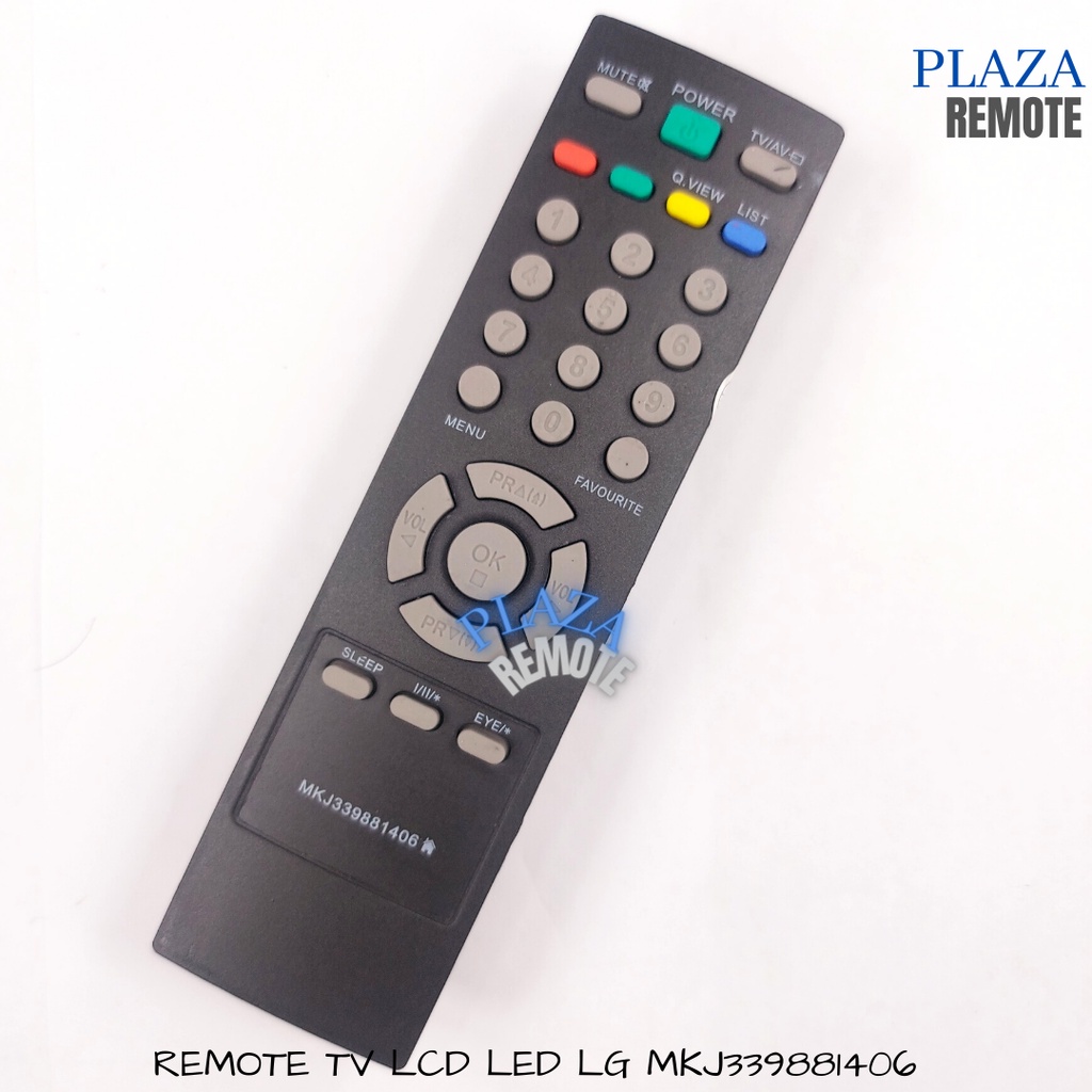 REMOT/REMOTE TV TABUNG/SLIM/FLAT LG type 1406