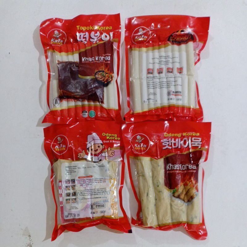 KOFU tteokbokki toppoki teopoki & odeng instant