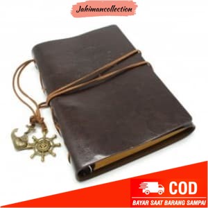

✨ BISA COD ✨ Buku Catatan Notebook Note Book Binder Kulit Retro Pirate