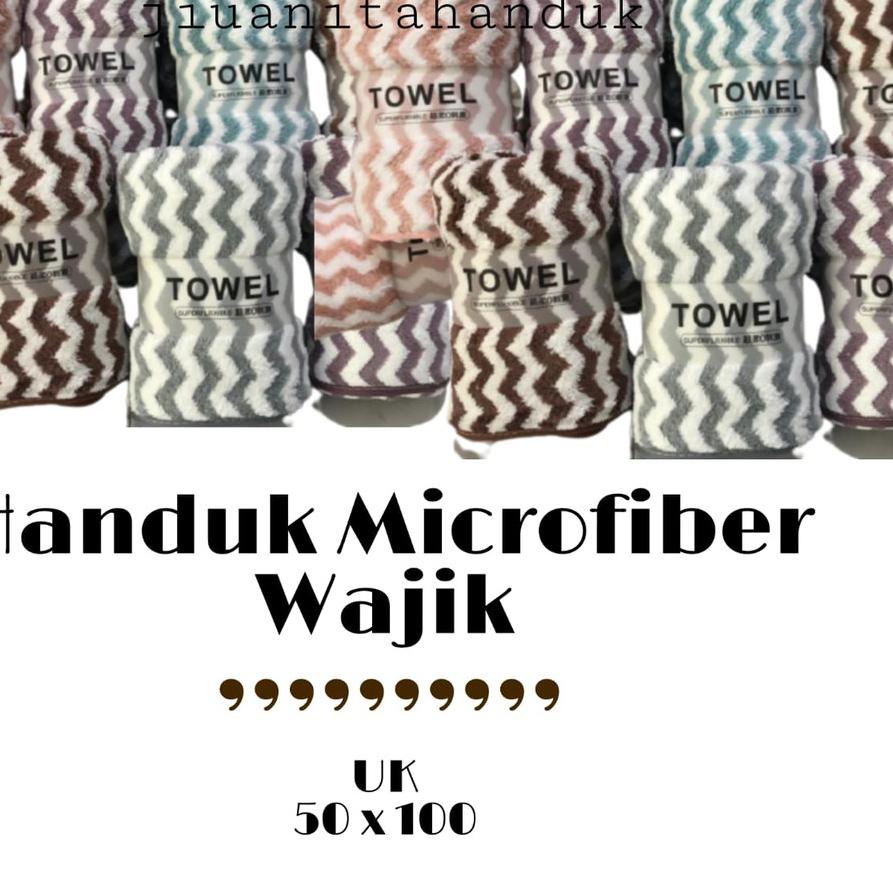 ✼ JH Handuk Microfiber Towel Joy Uk 50x100 Paling ✾
