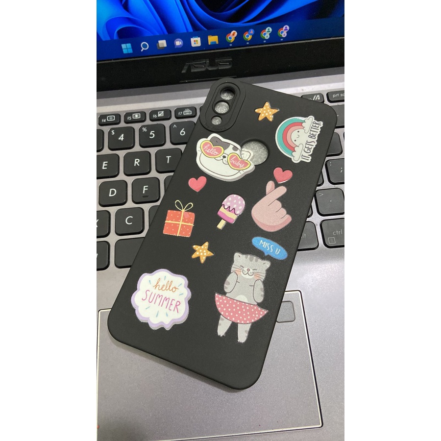 CASE PRO CAMERA KARAKTER MOTIF FOR ASUS ZENFONE MAX PRO M2 BAD306