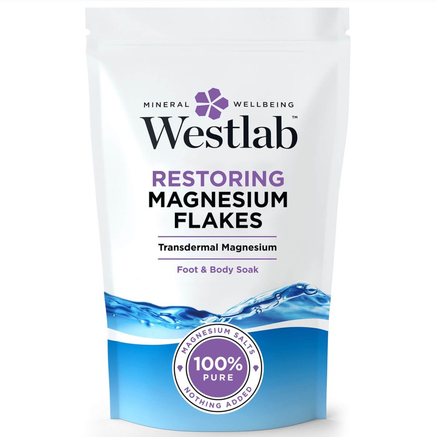Jual Westlab Pure Mineral Restoring Bathing Magnesium Flakes 1kg
