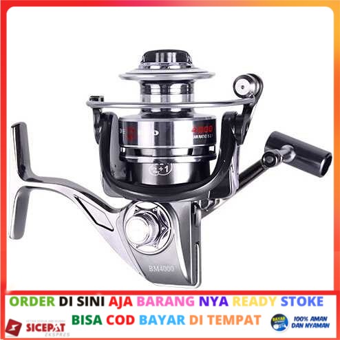 KEREKAN PANCING DEBAO REEL PANCING BM3000 12 BALL BEARING SPINNING
