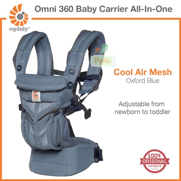 ergobaby adapt cool air oxford blue