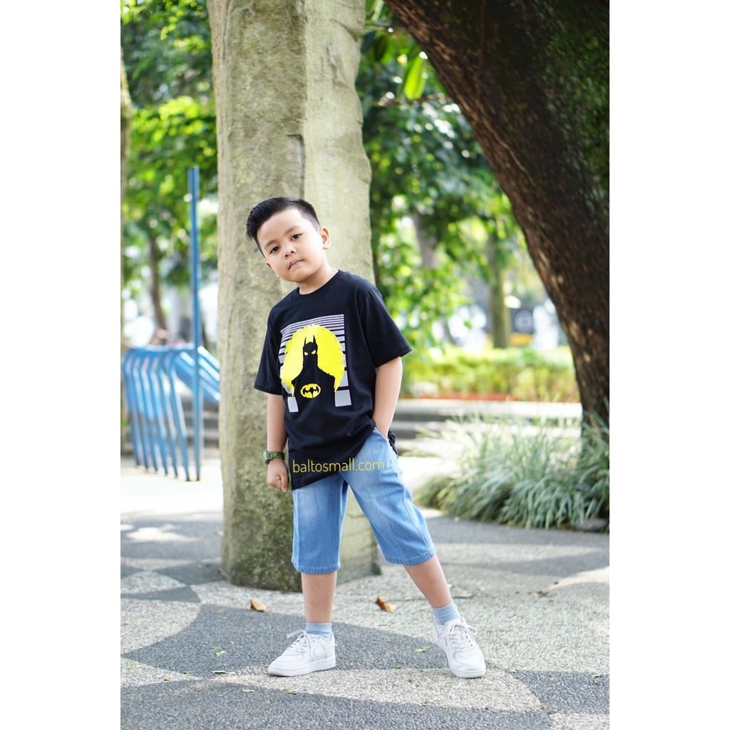STJR - PREMIUM SETELAN BAJU KAOS ANAK MOTIF KARAKTER DAN JEANS PENDEK 1-10 TAHUN PART 2-3