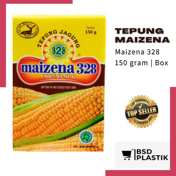 

Tepung Jagung Maizenaku Maizena Tepung Pati Jagung Tepung Maizena Corn Flour ukuran 150 gram