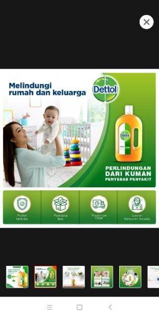 DETTOL ANTISEPTIC CAIR ANTI KUMAN ANTISEPTIK LAWAN VIRUS