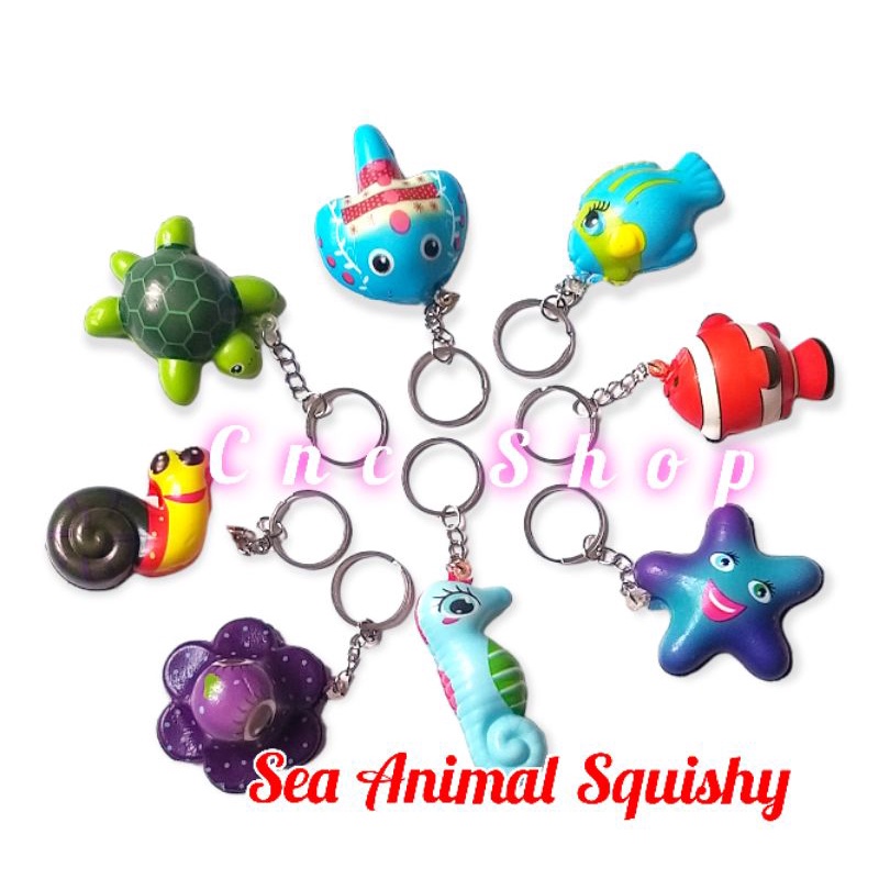 Squishy Gantungan Kunci Animal Binatang Lucu Mainan Anak Murah