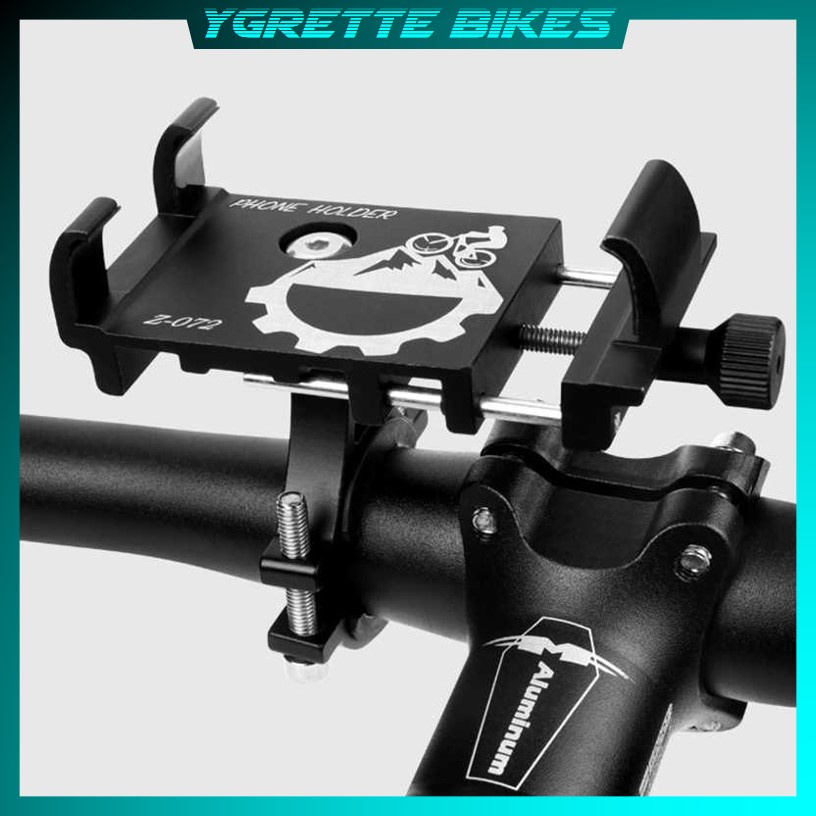 YGRETTE - UNTOOM Bicycle Bike Mount Smartphone Holder Sepeda BRAKET HP STANG HANDLEBAR SEPEDA