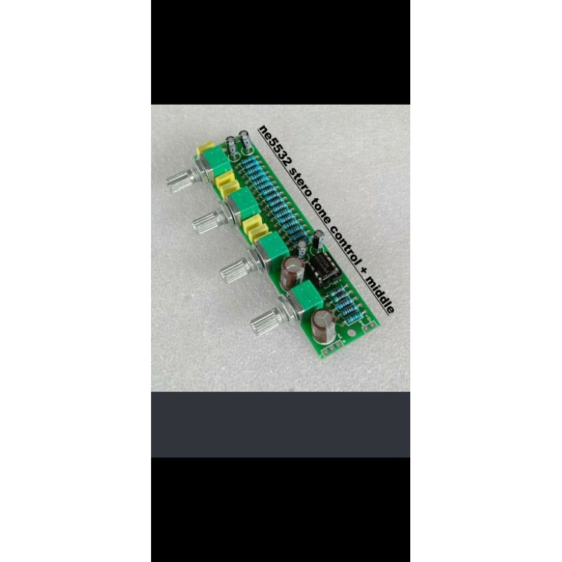 tone control stereo plus middle NE5532