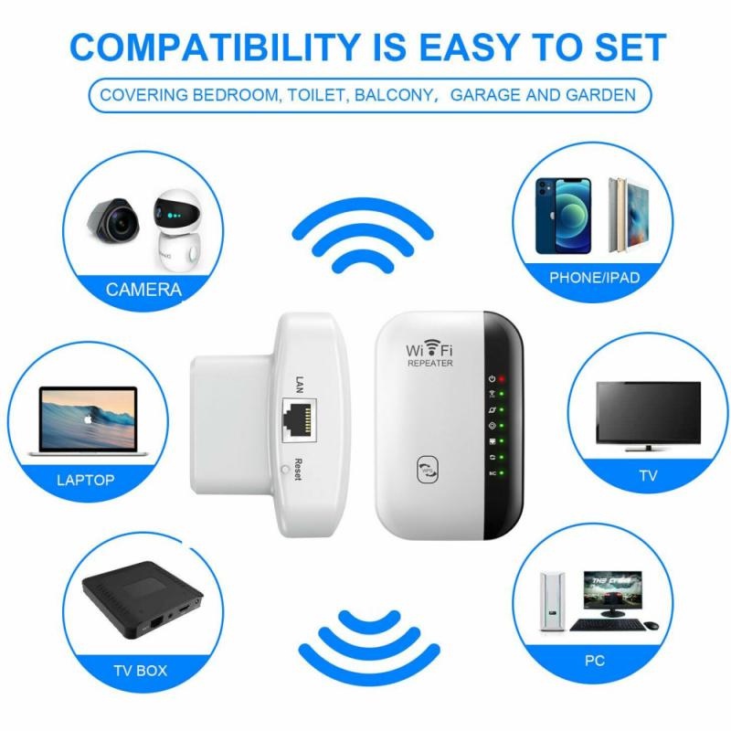 Taffware WIFI Repeater 300Mbps Router WIFI Wireless-N WiFi Repeater WL0189 Memperbesar jangkauan WIFI memperluas Jaringan WIFI Network Wireless Rumah dan Kantor Chip Baru Mudah disetting