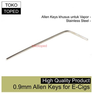 Allen Key 0.9mm for Vapor | kunci L 0,9 rda vaporizer rta | 110009