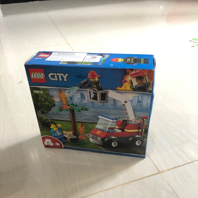 SALE Lego city barbecue burn out original kidz station