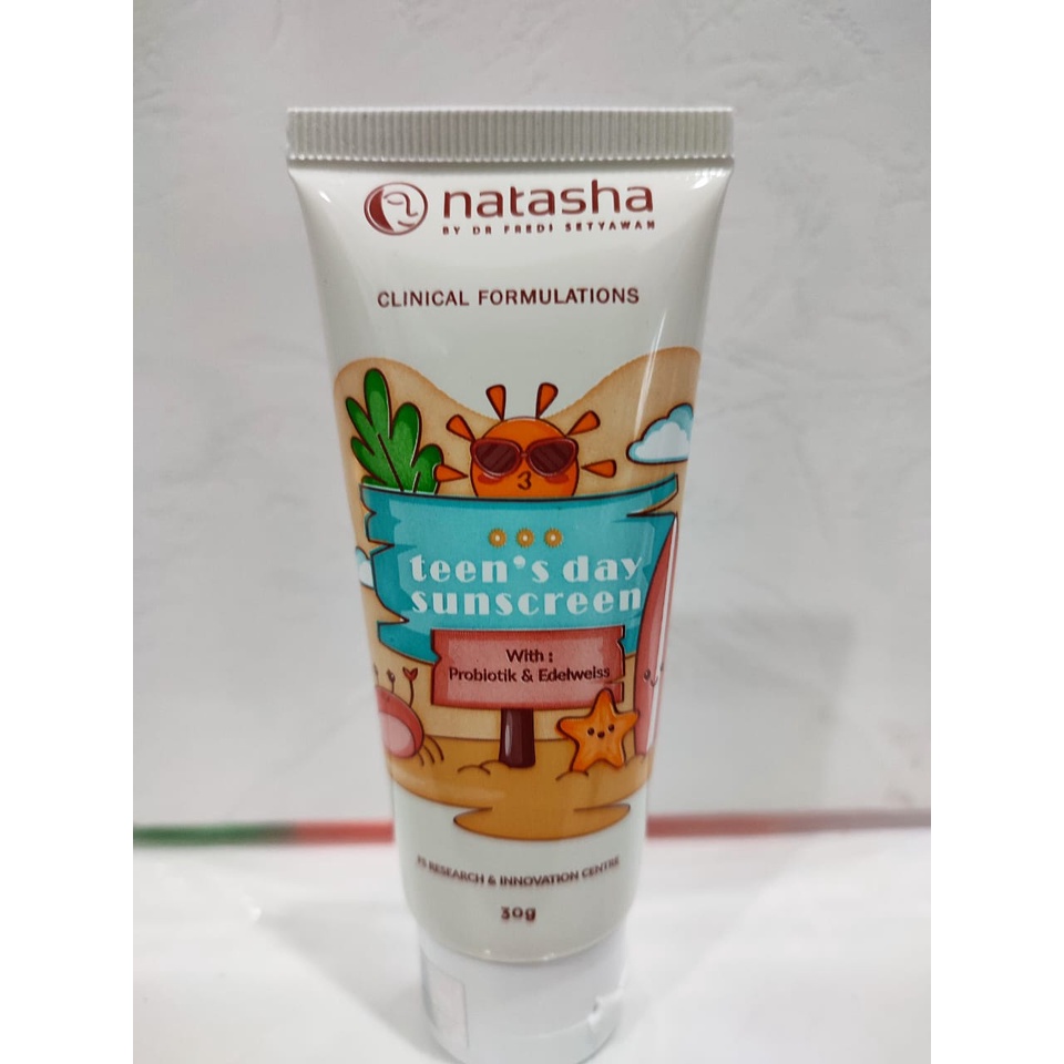 Natasha Teen's Sunscreen SPF50 ISI 30GR Wajah