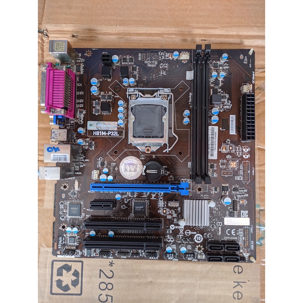 Mobo H81 + Proc G3200 Normal