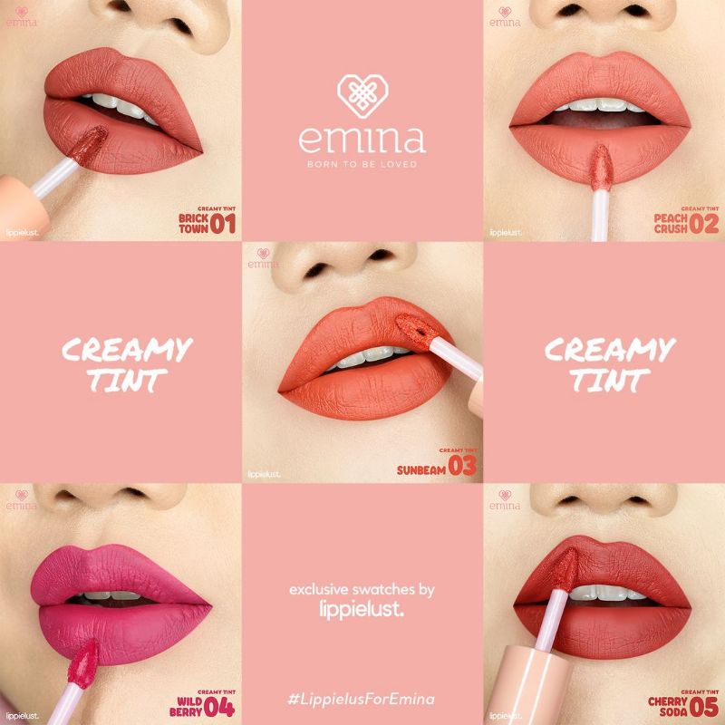 EMINA Creamy Tint 3,6gr (Lip Tint)